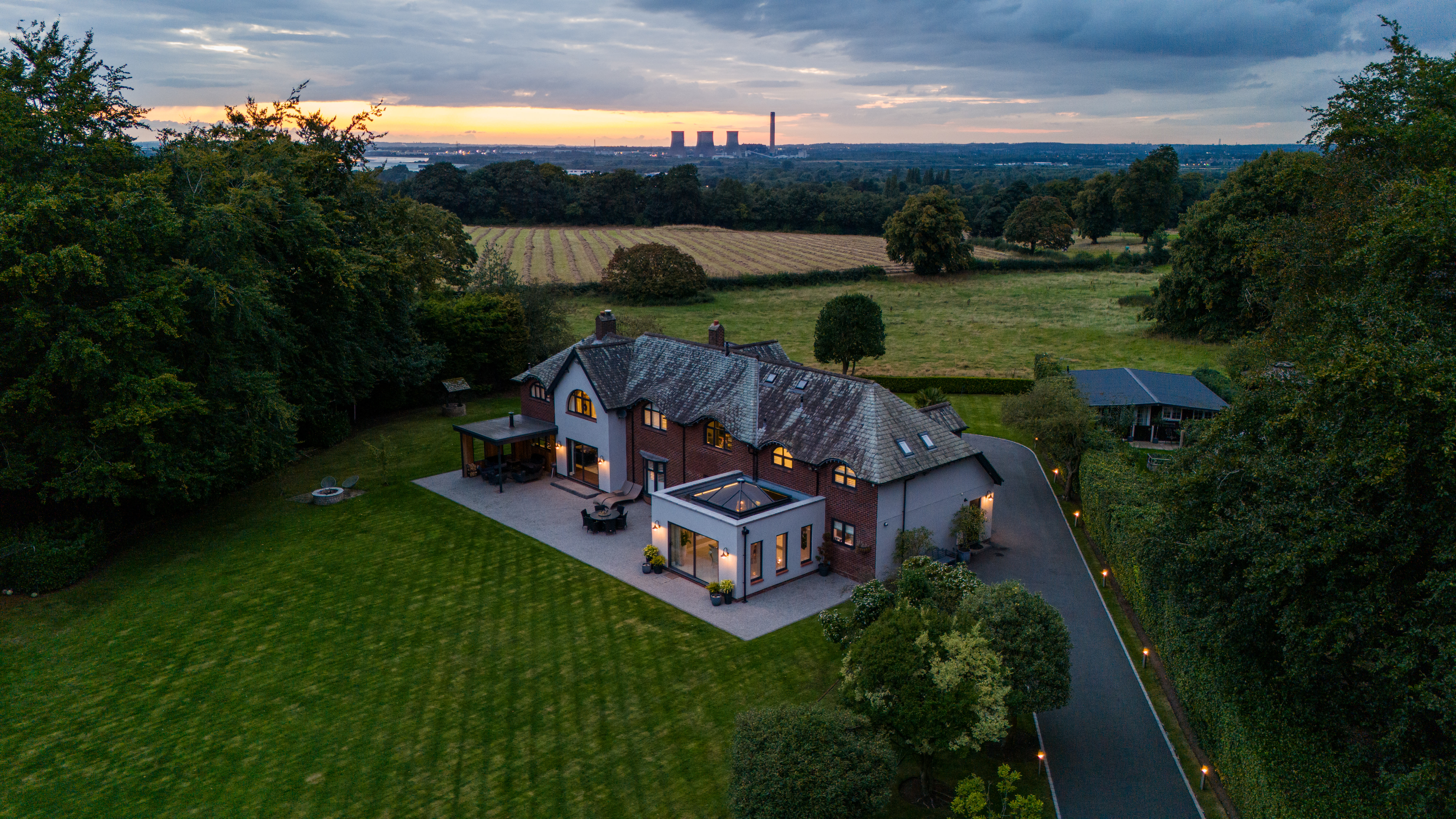 Aerial property photography by KR Property Visuals